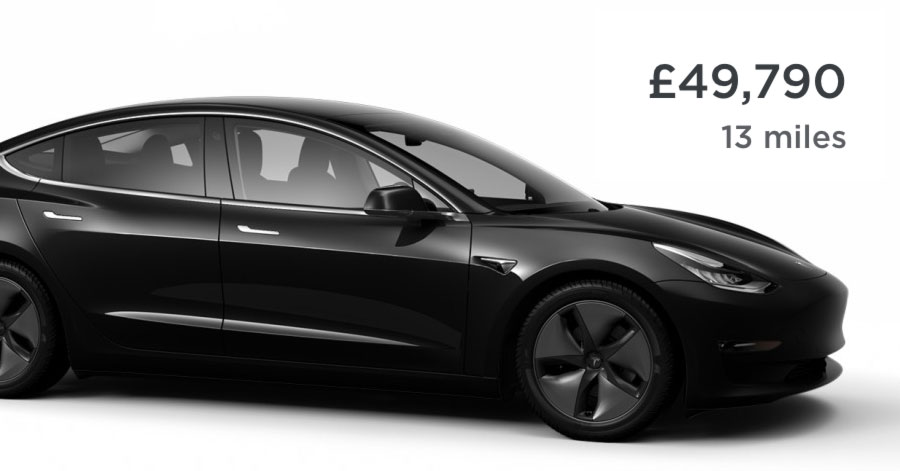 You Can Now Order A Tesla Model 3 With Immediate Delivery In The Uk If You Don T Mind Only Picking From A Certain Selection Will Fealey